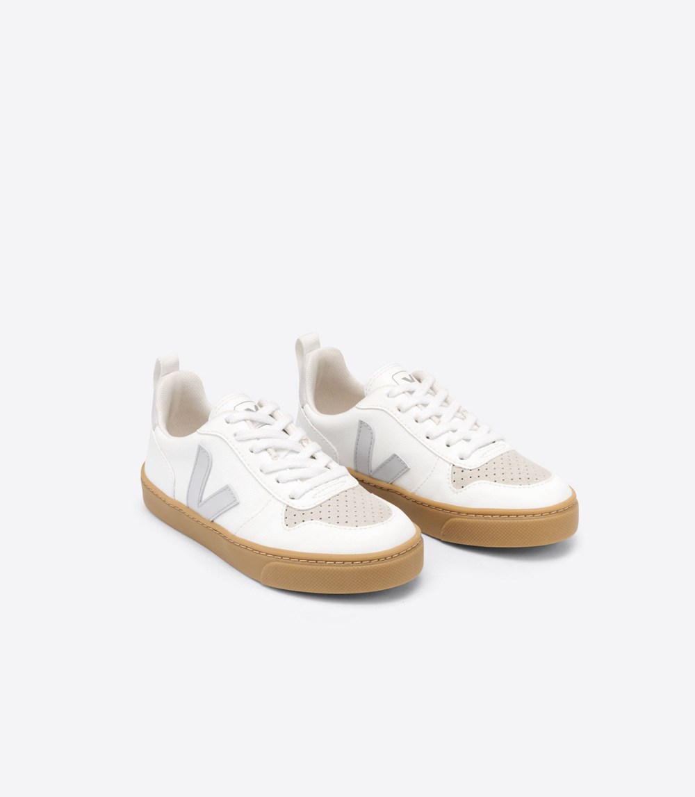 Veja Sneakers Copii - V-10 Lace Cwl - Albi/Bej - 5380197-FL